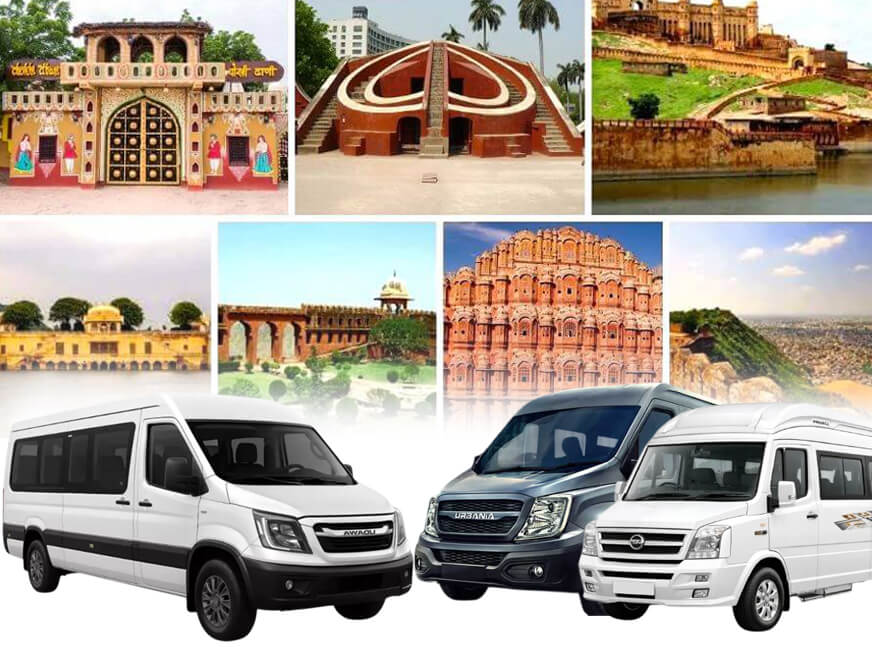 Luxury Tempo Traveller Service in Jaipur